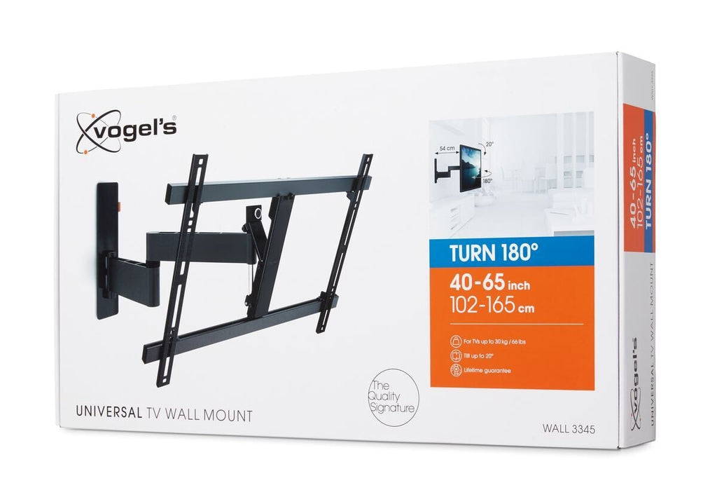 Vogel's 8353130 - Abrazadera, para pantalla plana, negro
