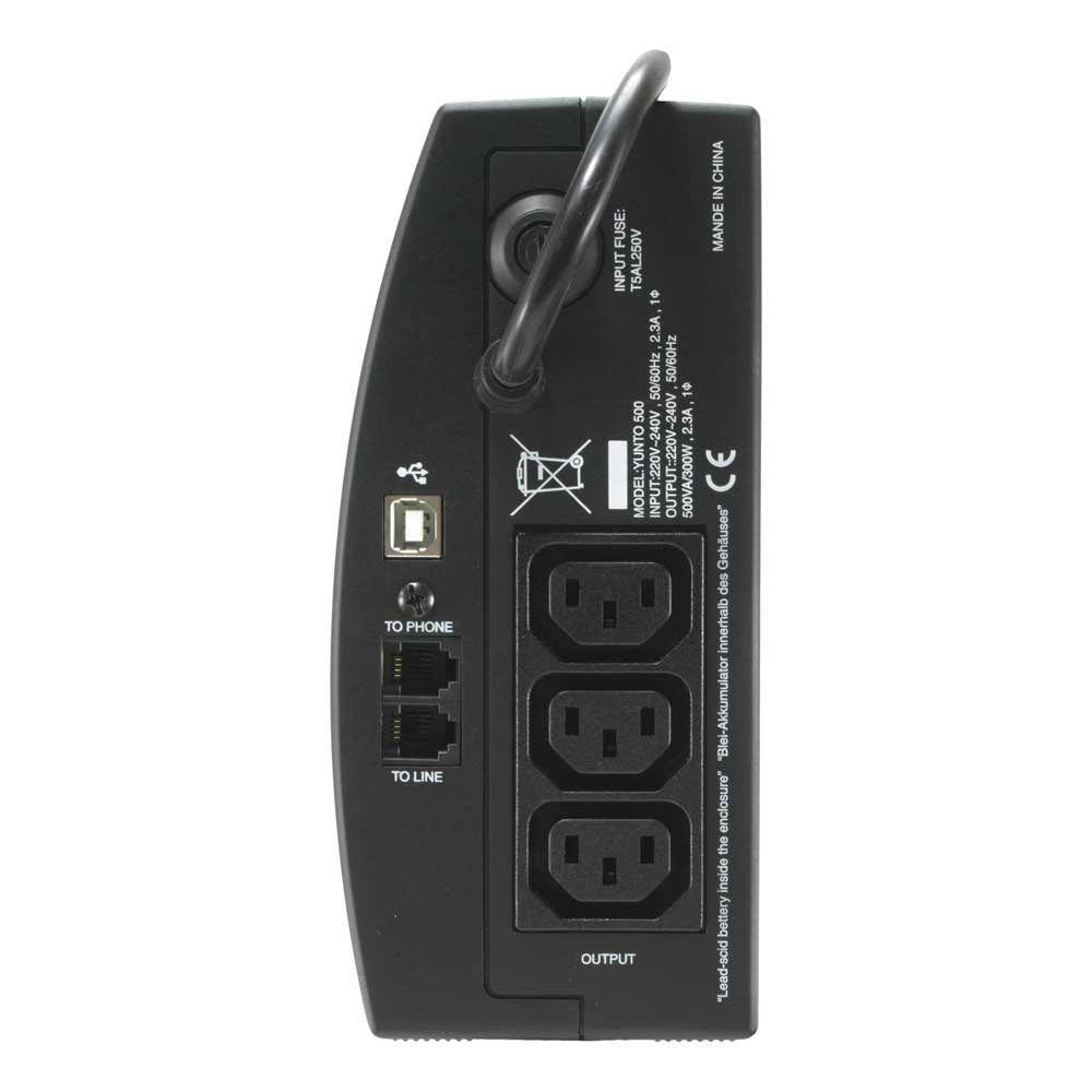 ONLINE USV-Systeme YUNTO 500 Sistema de alimentación ininterrumpida Interactivo