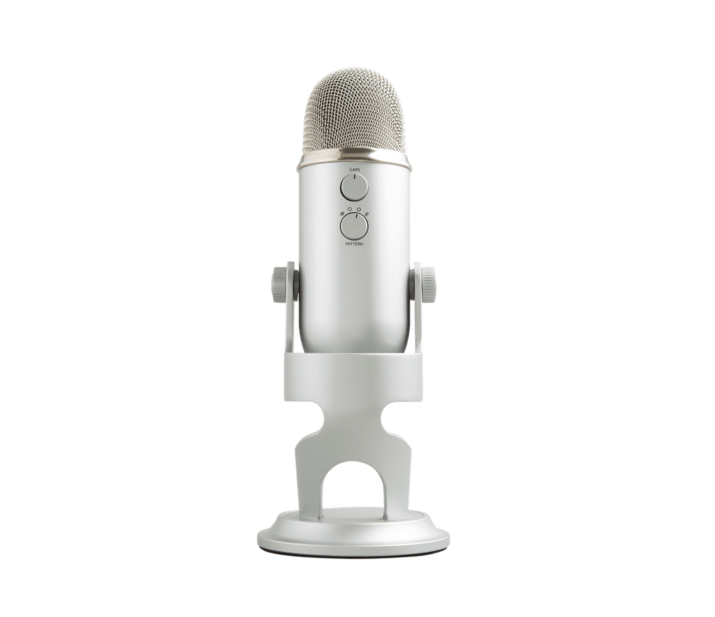 Logitech 988-000238 - 10-Year Anniversary Edition, micrófono, USB, plata