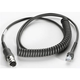 Cable USB en espiral Zebra 25-71918-01R para VC5090 y LS34XX