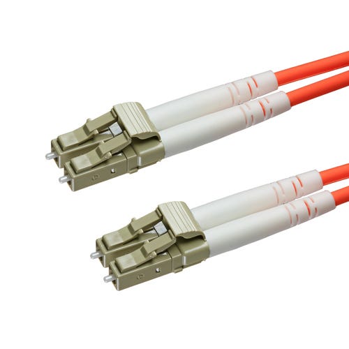 Cablenet 7m OM3 50/125 LC-LC Duplex Orange LSOH Fibre Patch Lead